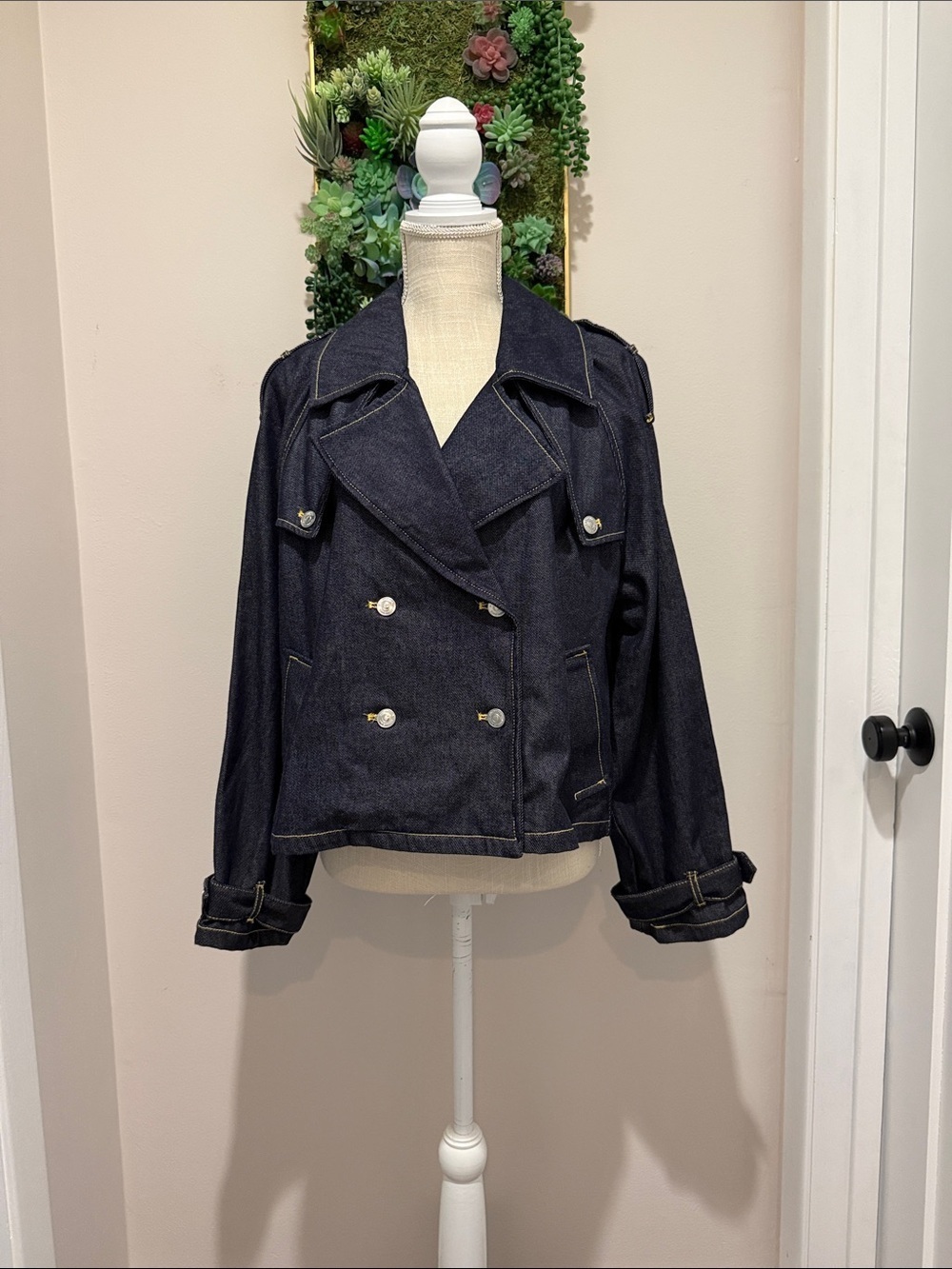 NWT Steve Madden Sirus Denim Jacket